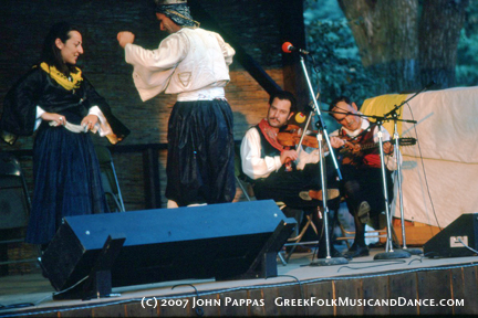 Island Dancers and Band