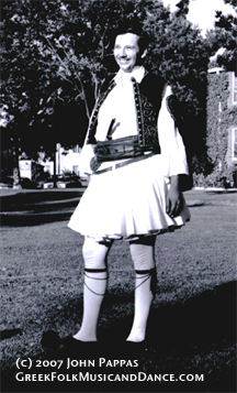 Greek Costume Greek Folk Music and Dance John Pappas Ioannis